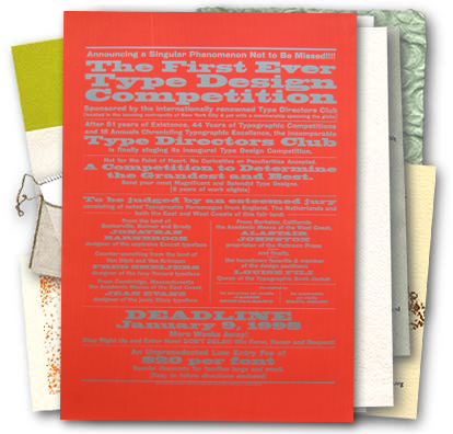 Type Directors Club poster