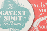 letterpress coasters