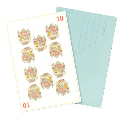 Ganesh postcard by Inkfarm