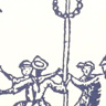 Maypole note card