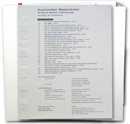 Rodchenko contents